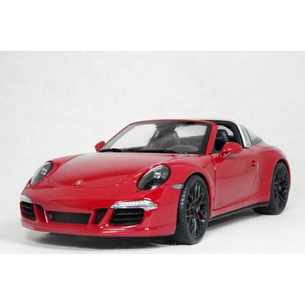 シュコー　ポルシェ 911 GTS レッド 1/18 ミニカー 1/18 Schuco 911 Carrera GTS Hardtop (Red) Diecast Car Model