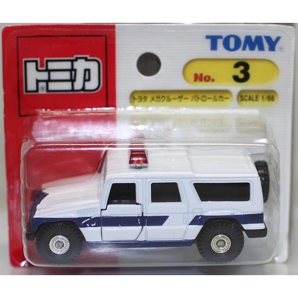 トミカ No 003 トヨタ メガクルーザーパトロールカー 新作 人気 ブリスター