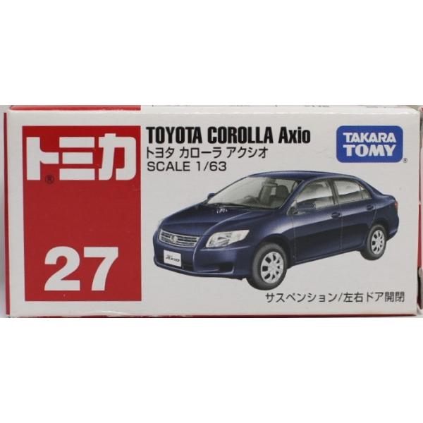 新品 トミカ 27 トヨタ カローラ アクシオ 240001006355 : mini cars