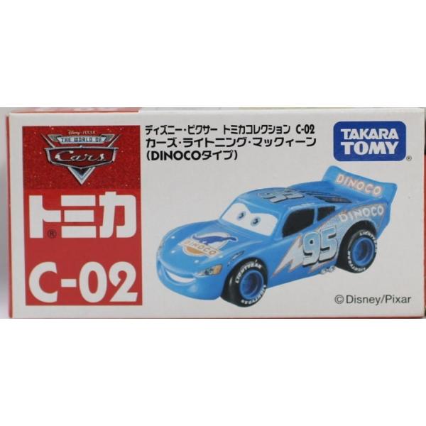 新品 ディズニー 出色 カーズ トミカ C 2 マックィーン Dinocoタイプ ライトニング