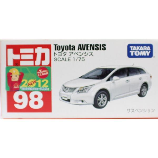 新品 トミカ 98 トヨタ アベンシス 新車シール 240001008209