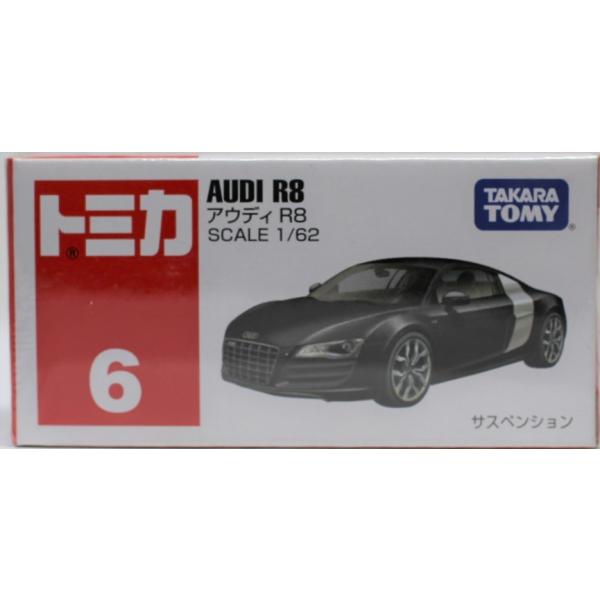 新品 トミカ 6 アウディ R8 240001009571 : mini cars Yahoo