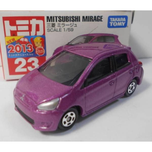 新品 トミカ 23 三菱 ミラージュ 新車シール 240001013453 : mini cars