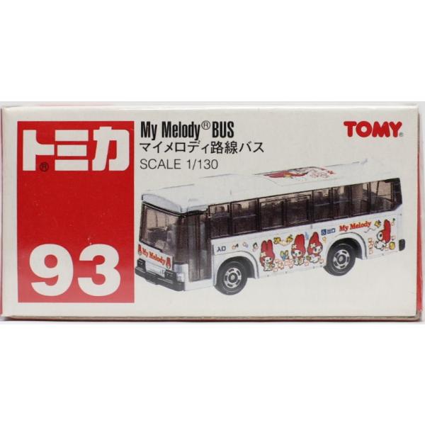 新品 トミカ 赤箱93 マイメロディ路線バス SCALE1/130 240001009769
