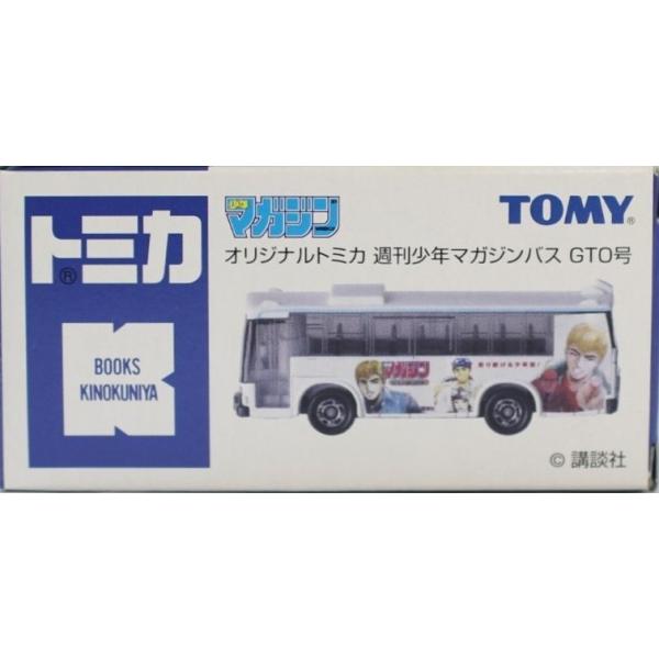 新品 週刊少年マガジン バス GTO号 【オリジナル トミカ