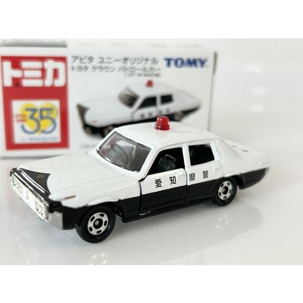 【中古】「非常に良い」アピタユニ－オリジナルトヨタクラウンﾊﾟﾄﾛ-ﾙｶ-（1971年MS60型） 新品 トミカ アピタユニ−オリジナルトヨタクラウンパトロ-ルカ-（1971