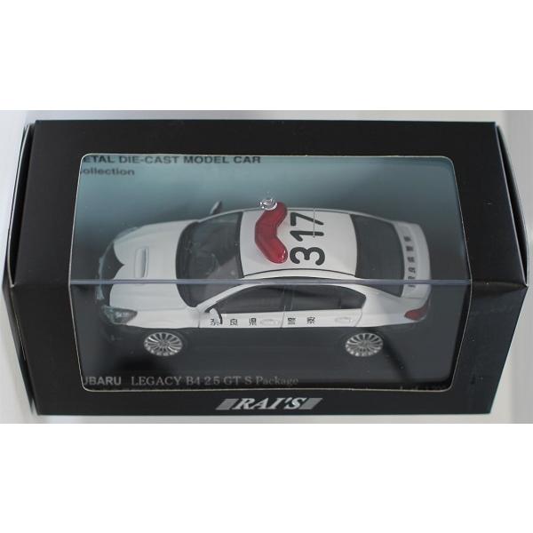 新品】RAIS 1/43 SUBARU LEGACY B4 2.5GT PATROL CAR 2010 奈良県警