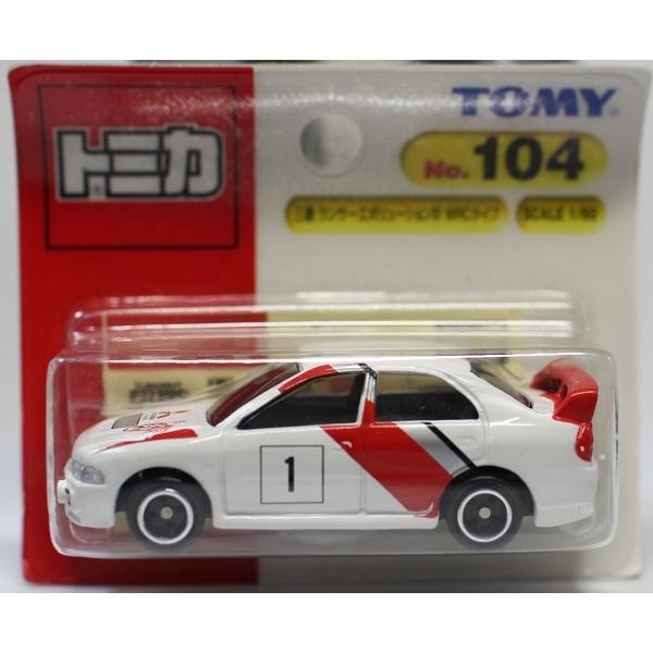 新品】トミカ (ブリスター) No.104 三菱ランサーエボリューション.IV