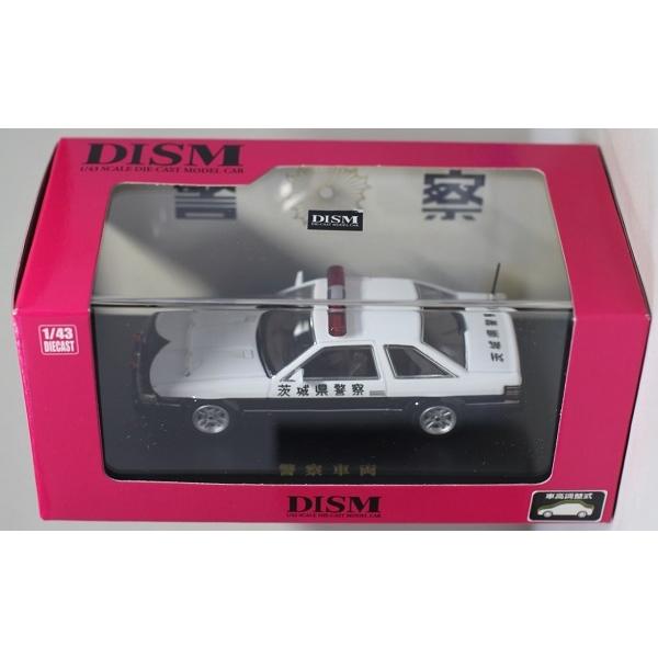 新品 DISM 1/43 10ソアラ 後期型 パトロールカー 茨城県警 240001017562