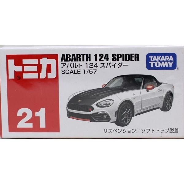 新品 トミカ 21 アバルト 124 スパイダー 240001018672 : mini cars
