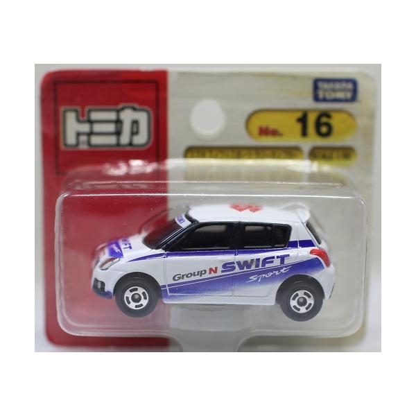 ミニカー 16個セット トラック スポーツカー 新品 トミカ 16 スズキ スイフトスポーツ ラリーカップ 240001022206