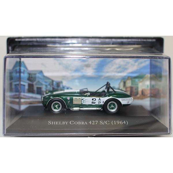 シェルビー・コブラ427SC スポーツカー ミニカー オープンカー KYOSHO MINI CAR & BOOK 第9弾「シェルビー コブラ 427 S/C