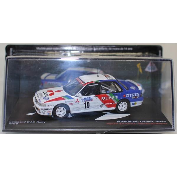 新品 1/43ラリーカーコレクション 三菱 ギャランVR-4 1989