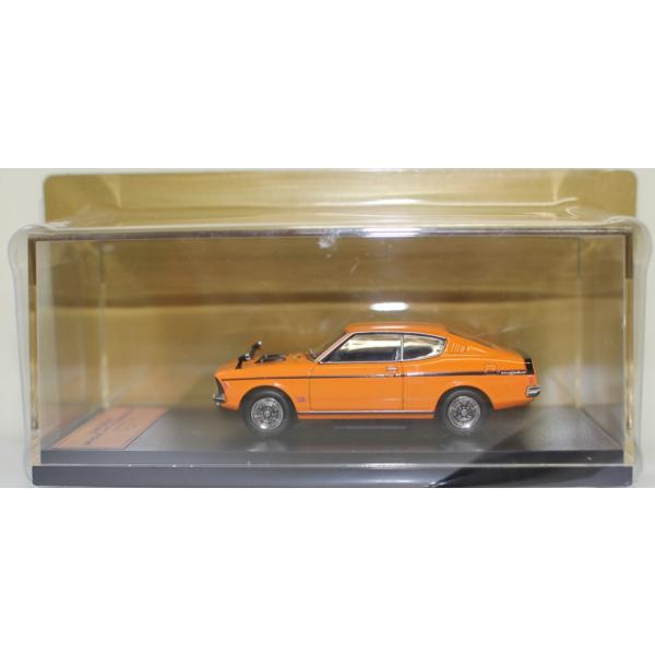 新品 1/43 国産名車プレミアムコレクション 三菱　ギャラン GTO-MR 1970 オレンジ 240001031516