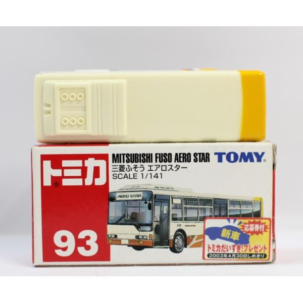 トミカ 三菱ふそう エアロスター 093 付属シール欠品2400010029295