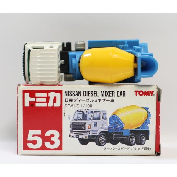 トミカ053 日産ディーゼル ミキサー車 Con Imedia Net