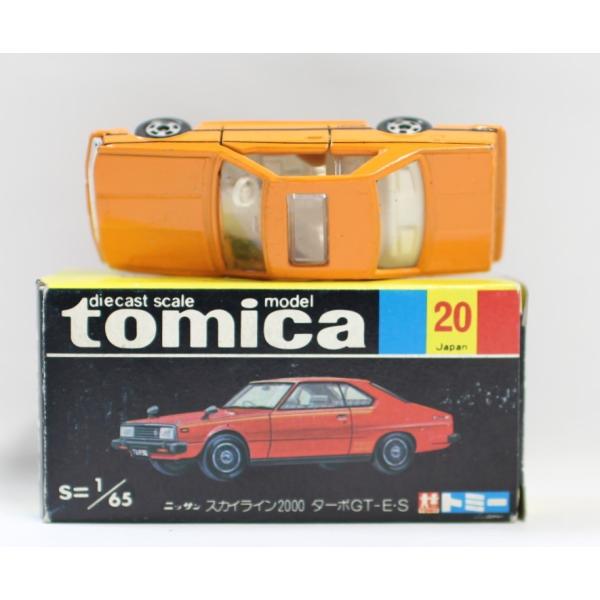 トミカ 黒箱 日産 スカイライン ２０００ターボ ｇｔ ｅ ｓ 1 65 日本製