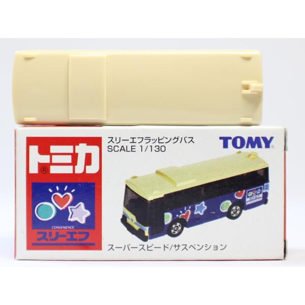 【中古】トミー(TOMY) トミカ スリーエフラッピングバス 1/130 USED トミカ スリーエフラッピングバス 1/130 240001010351 : mini