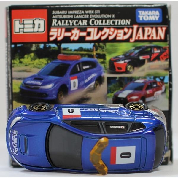 USED トミカ ラリーカーコレクション JAPAN スバル インプレッサ STI 