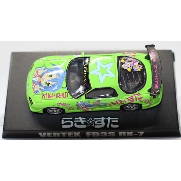 USED】アオシマ 1/64 らき☆すた らきすた 痛車ミニカーコレクション