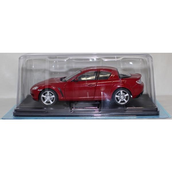 1/24 国産名車コレクション　RX-7 FC白、FD赤、RX-8赤 3台セット USED 未開封 1/24 国産名車コレクション マツダ RX-8 2003年