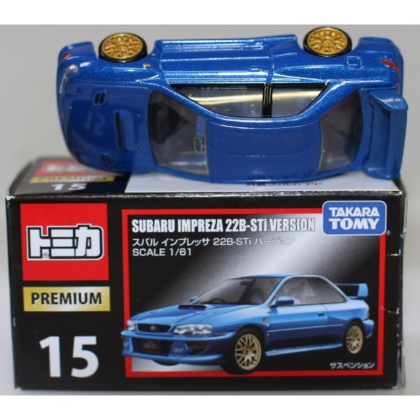 USED トミカ トミカプレミアム15 スバル インプレッサ 22B-STi