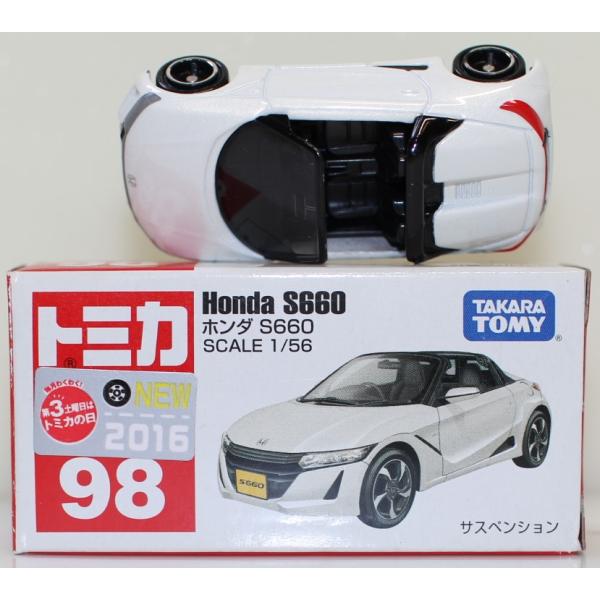 タカラトミー No．98 ホンダ S660トミカ Amazon | トミカ No.98 ホンダ S660 (BP) | ミニカー・ダイ