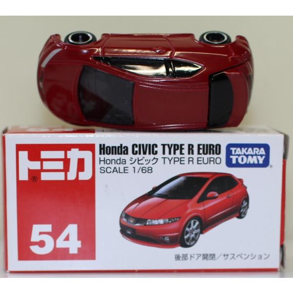 トミカ 54 Honda シビック TYPE R 2007年 新車廃盤品レア① USED トミカ 54 Honda シビック TYPE R EURO 240001032088 : mini cars