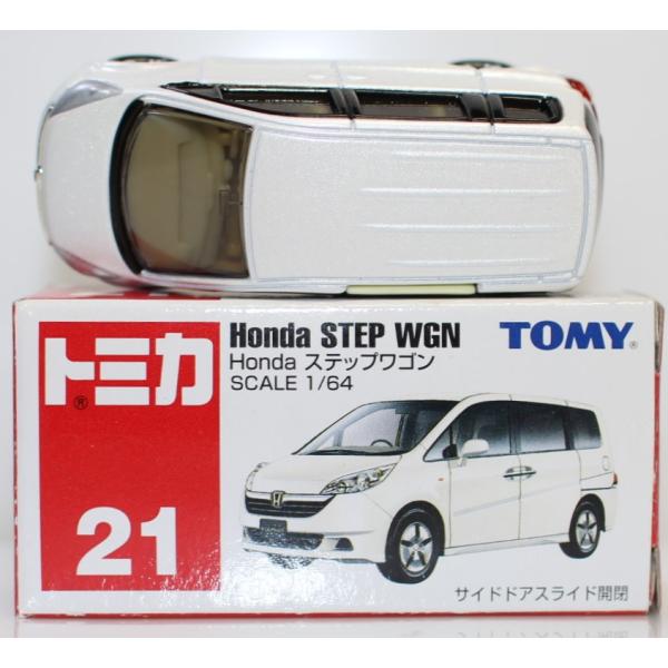 USED トミカ 21 Honda ステップワゴン（ドア変色） 240001034003