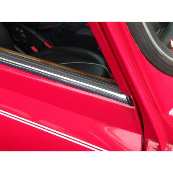 ローバーミニ/クラシックミニ ドアガラス 水切りモール 81y以降 巻上げ