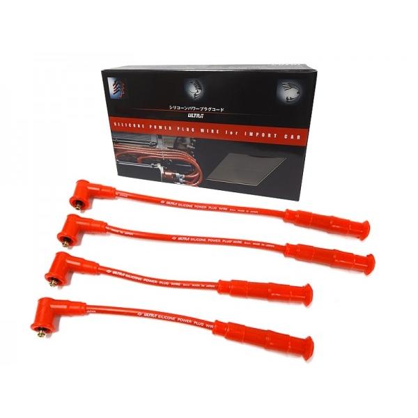 ローバーミニ レッドサンダープラグコード ローバーミニ/クラシックミニ ウルトラシリコンプラグコード(97y
