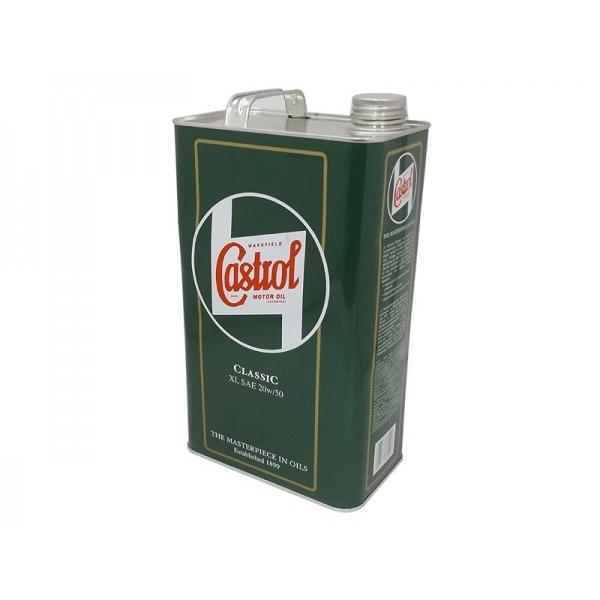 オマケ付きカストロールクラシック20W-50 5リットル　クラシックミニなどに ローバーミニ/クラシックミニ カストロール クラシックXL 20W-50（5L