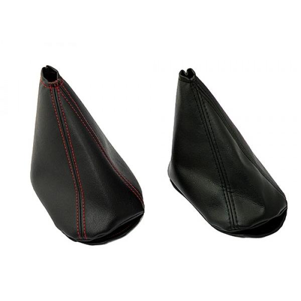 ローバーミニ/クラシックミニ レザー シフトレバーブーツ ブラック