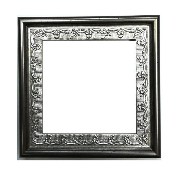 樹脂アンティークおしゃれフレームシルバーグレーd 27額縁サイズ80ｍｍ 80ｍｍ窓枠サイズ68ｍｍ 68ｍｍ 2ｍｍアクリル裏板付 壁掛け用 箱なし s ミニ額 Com 自社工房 額縁専門店 通販 Yahoo ショッピング