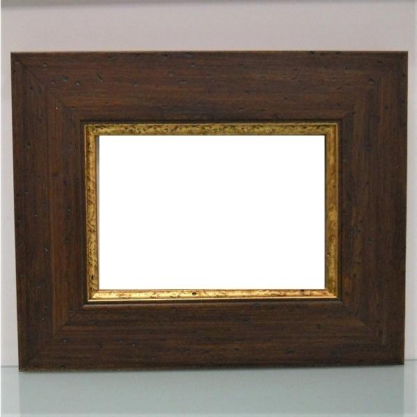 窓枠サイズ 133mm mm 茶金14 9073 2mmアクリル アンティーク おしゃれ フレーム ミニ額 Com 自社工房 額縁専門店 通販 Yahoo ショッピング