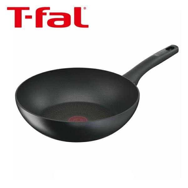 T-fal ティファール IHハードチタニウム アンリミテッドWOK28cm G26519 正規品 G26519||||