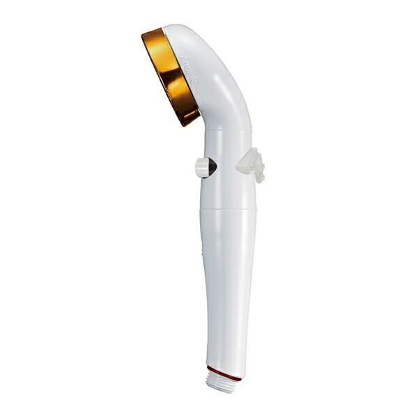 アラミック Arromic 節水シャワーヘッド 手元ストップ付 ST-X3BAW7 ホワイトゴールド色 正規品 国産 日本製 シャワープロ・プレミアム STX3BAW7||
