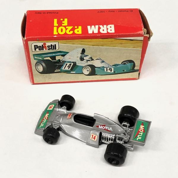 POLISTIL POLITOYS-J 1970年代　新品未使用　即日発送 現品 新品 Polistil BRM P.201 F1 ミニカー : ミニマルヤマ