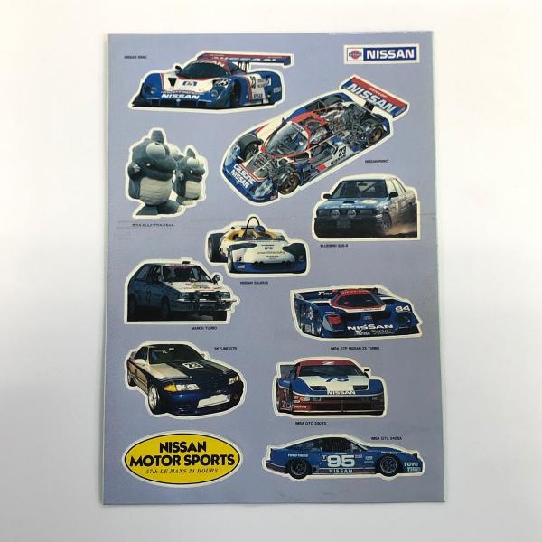 日産 現品 非売品 ニッサンモータースポーツ ステッカー : ミニ