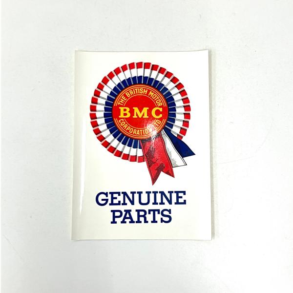 ローバー BMC GENUINE PARTS ステッカー : ミニマルヤマ - 通販