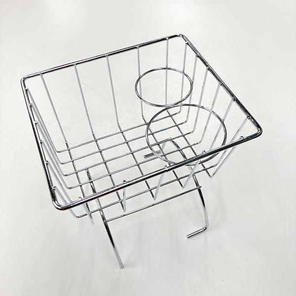 バスケットドリンクホルダー(メッキ) : ミニマルヤマ - 通販 バスケットドリンクホルダー(メッキ) : ミニマルヤマ - 通販