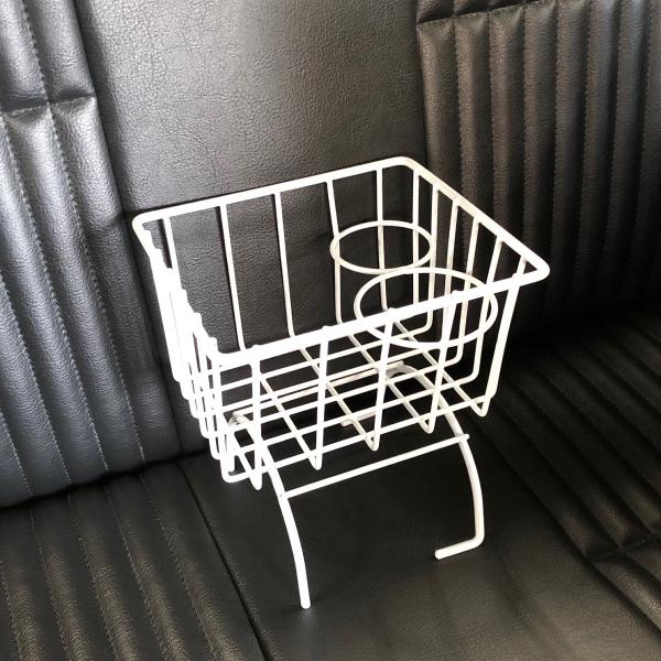 バスケットドリンクホルダー（ホワイト） : ミニマルヤマ - 通販