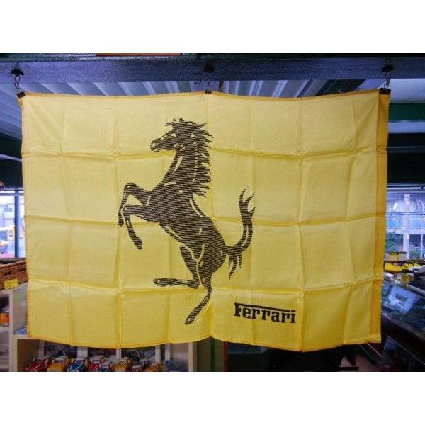 美品 90年代 ビンテージ フェラーリ ガレージフラッグ バナー 旧車 当時物 Ferrari（フェラーリ） ガレージフラッグ : ミニマルヤマ - 通販