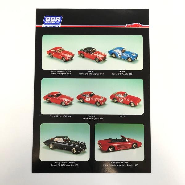 BBR社の製品カタログ写真集 BBR社の製品カタログ写真集
