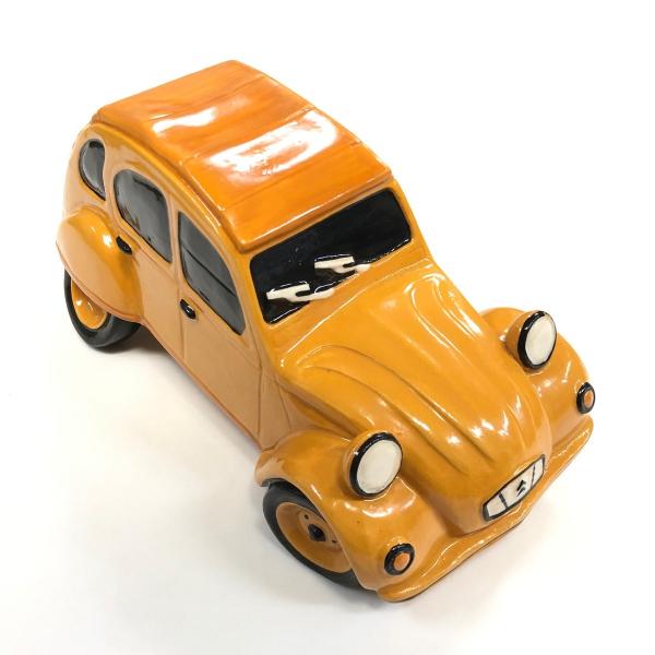 現品 シトロエン 2cv オレンジ 貯金箱 : ミニマルヤマ - 通販 - Yahoo