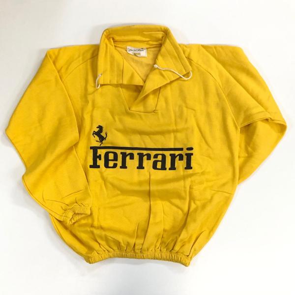 Ferrari（フェラーリ） トレーナー イエロー S/M : ミニマルヤマ 