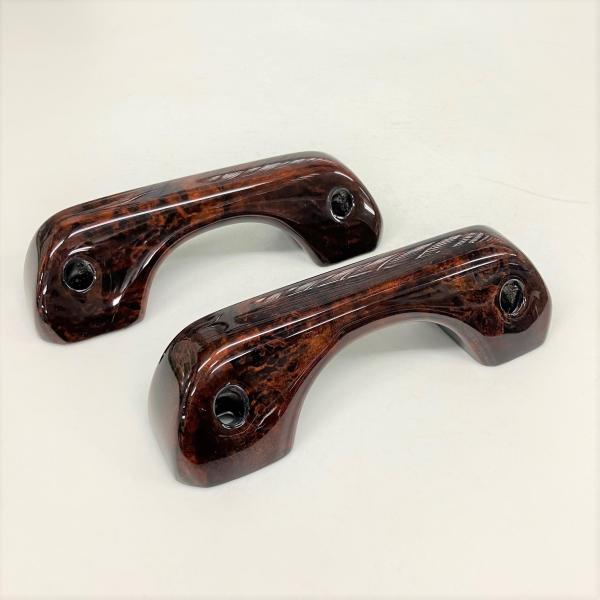 現品 ウォールナット・ドアプルハンドルセット : ミニマルヤマ