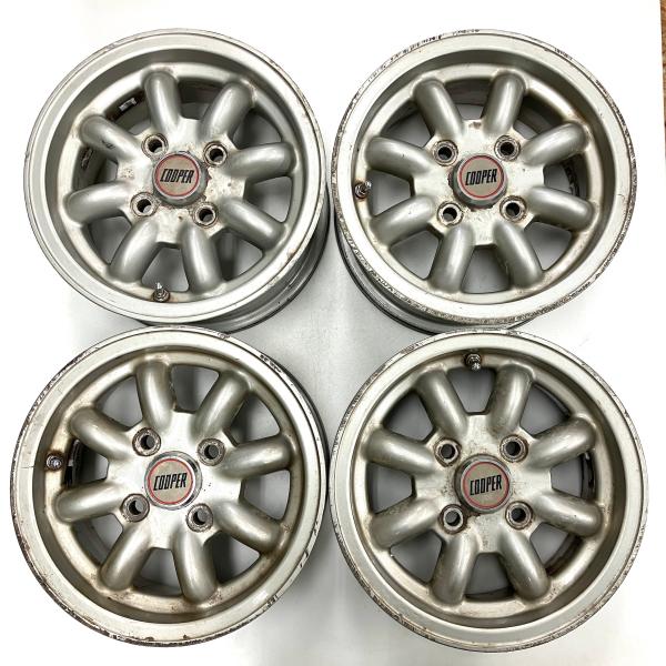 ②MINI ミニクーパー 純正オプション ホイール 4本セット ブラック系 MINI ミニ R60 クロスオーバー 純正 17インチホイール 7J+50 5穴