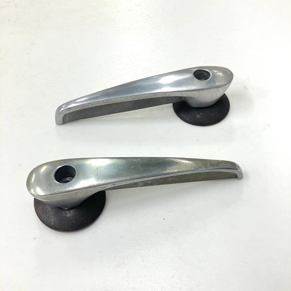 現品 MAP製ウッド/アルミ ドアインナーハンドル セット : ミニ