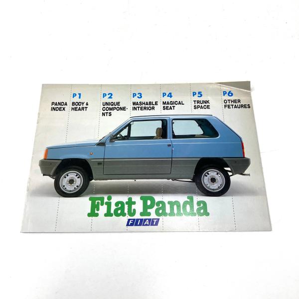 現品 Fiat Panda カタログ : ミニマルヤマ - 通販 - Yahoo!ショッピング